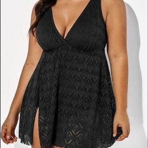 MeetCurve black swim dress